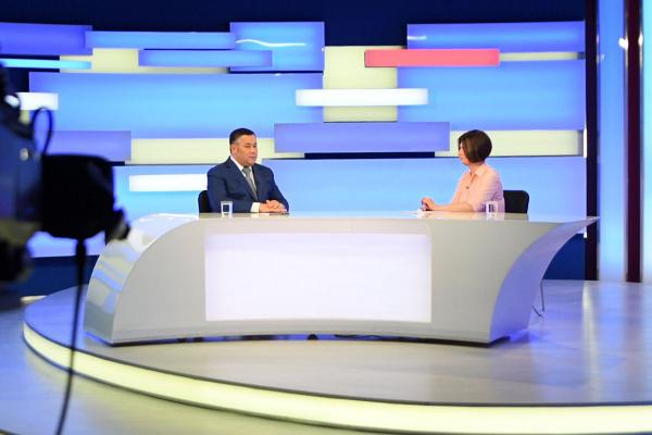 Губернатор Тверской области в прямом эфире ответил на главные вопросы жителей региона.